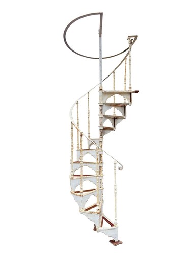 Reclaimed safety stairway - safety, cast