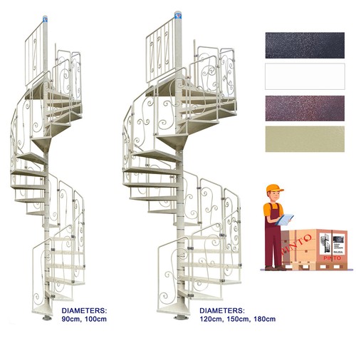 Spiral staircase - spiral,
