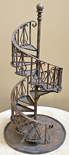 Vintage spiral staircase lyre - vintage,